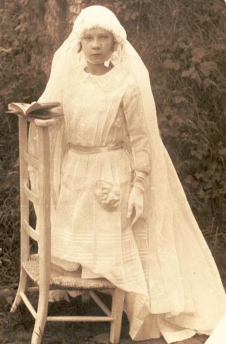 Marcelle Renée Gransard, communion en 1933