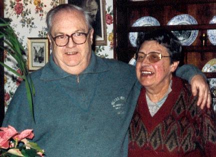 Pierre et Oulita Gransard en 1995