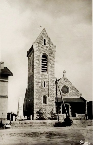 Gratreuil (51) L'église Saint-Nicolas CPA