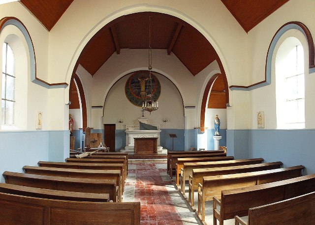 Gratreuil (51) L'église Saint-Nicolas, intérieur