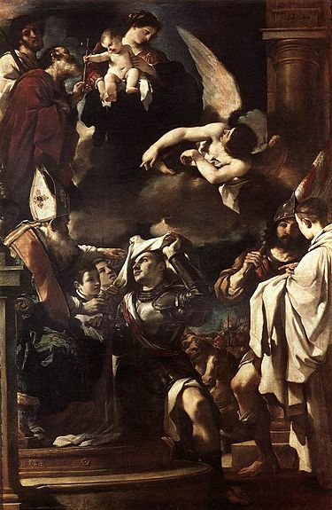 Guillaume de Gellone, par Guercino au XVIIème siècle