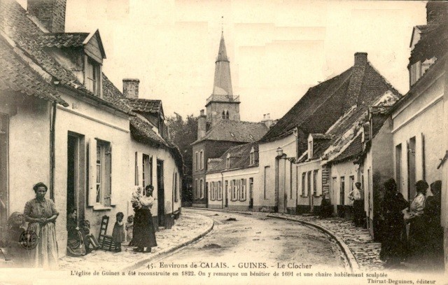 Guines pas de calais l eglise saint pierre cpa