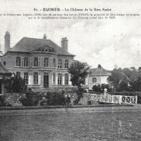 Guines pas de calais la bien assise le chateau cpa