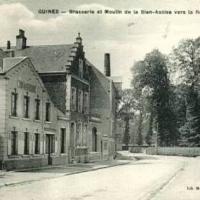 Guines pas de calais la bien assise le moulin cpa