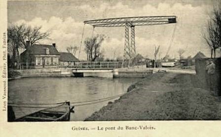 Guines pas de calais le banc valois le pont