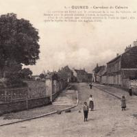 Guines pas de calais le carrefour du calvaire cpa