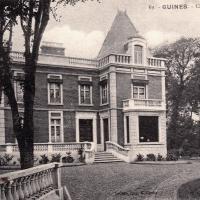 Guines pas de calais le chateau des sources cpa