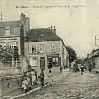 Guines pas de calais le pont d avignon cpa