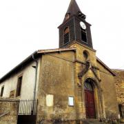 Han-lès-Juvigny (Meuse) L'église Saint-Jean-L'Évangéliste