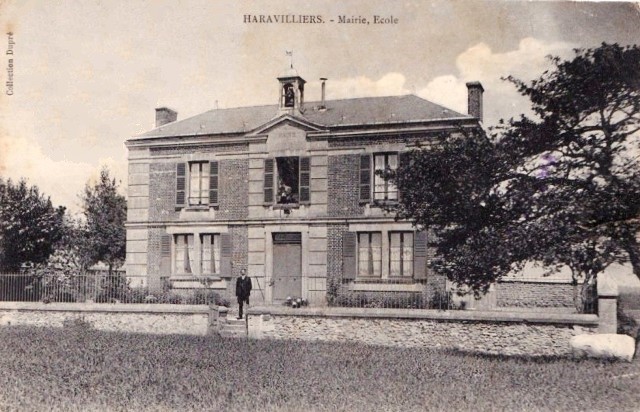 Haravilliers val d oise la mairie ecole cpa