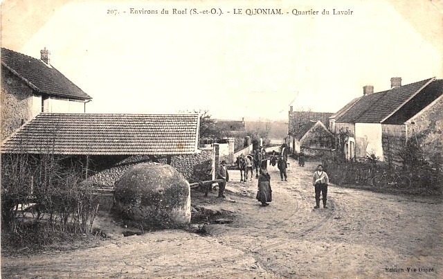 Haravilliers val d oise le quoniam le lavoir cpa