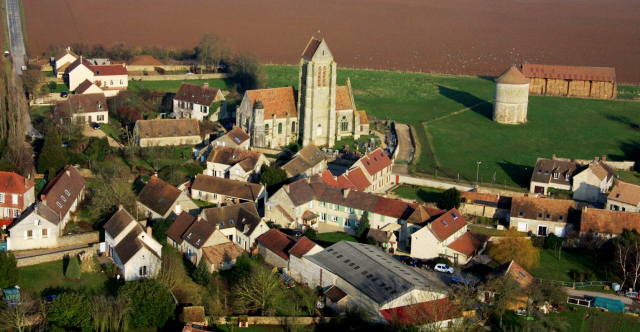 Haravilliers val d oise vue aerienne