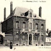 Haussy 59 la mairie cpa