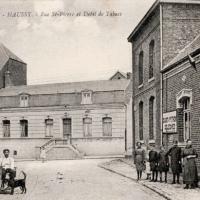Haussy 59 la rue saint pierre cpa
