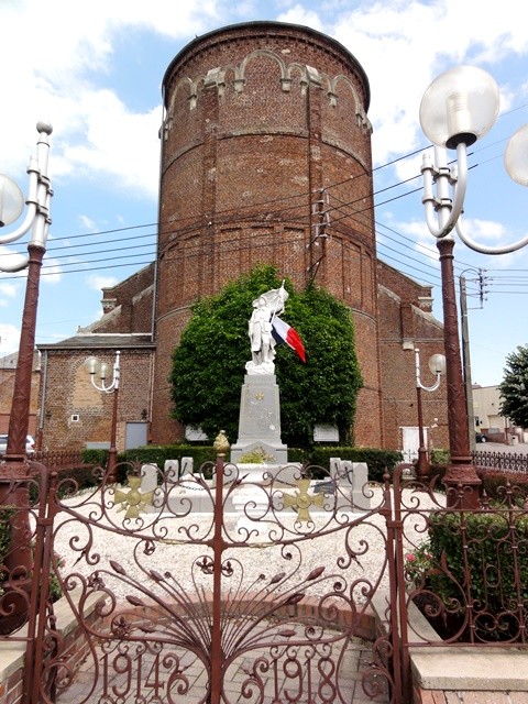 Haussy 59 le monument aux morts