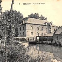 Haussy 59 le moulin labbez cpa