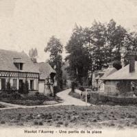 Hautot l auvray seine maritime place cpa