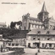 Hericourt en caux seine maritime l eglise saint denis vers 1912 cpa 