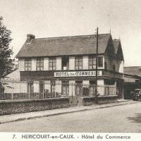 Hericourt en caux seine maritime l hotel du commerce cpa