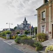 Hericourt en caux seine maritime la mairie et l eglise