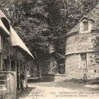 Hericourt en caux seine maritime le chateau du boscol colombier cpa
