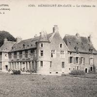 Hericourt en caux seine maritime le chateau du boscol cpa