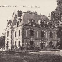 Hericourt en caux seine maritime le chateau du pival cpa