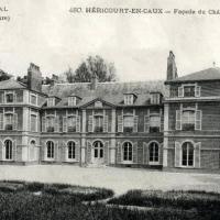 Hericourt en caux seine maritime le chateau saint denis cpa