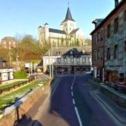 Hericourt en caux seine maritime le moulin ancien et eglise