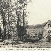 Hericourt en caux seine maritime oherville le moulin cpa