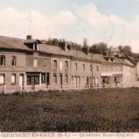 Hericourt en caux seine maritime rue saint riquier cpa