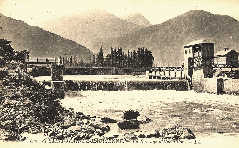 Hermillon (Savoie) Le barrage CPA