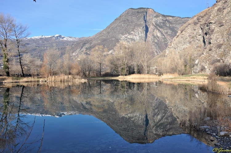 Hermillon (Savoie) Le lac de l'Echaillon