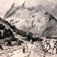 Le pont et la tour du Châtel CPA