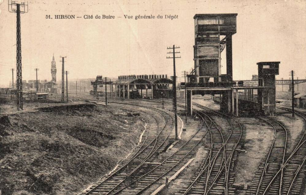 Hirson (Aisne) CPA les aiguillages du chemin de fer