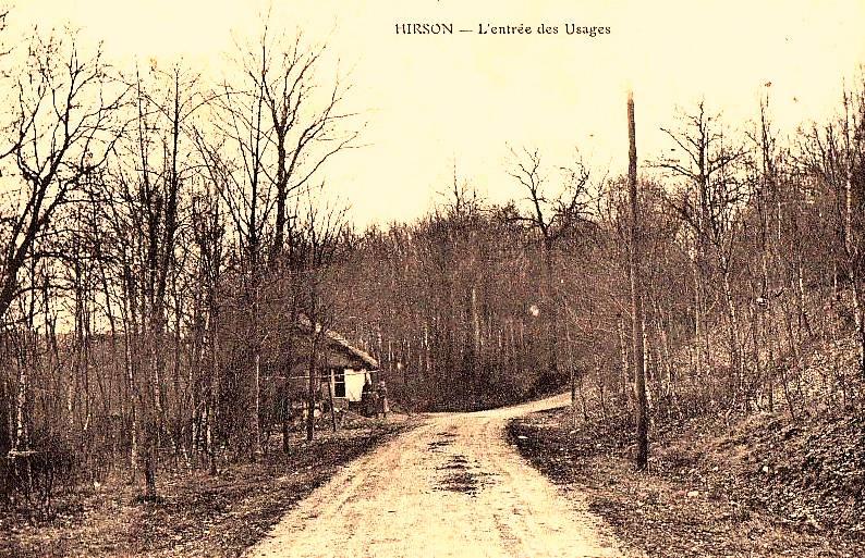 Hirson (Aisne) CPA Blangis l'entrée des usages