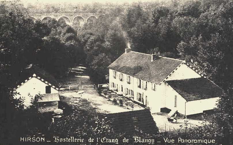 Hirson (Aisne) CPA Blangis l'hostellerie de l'étang