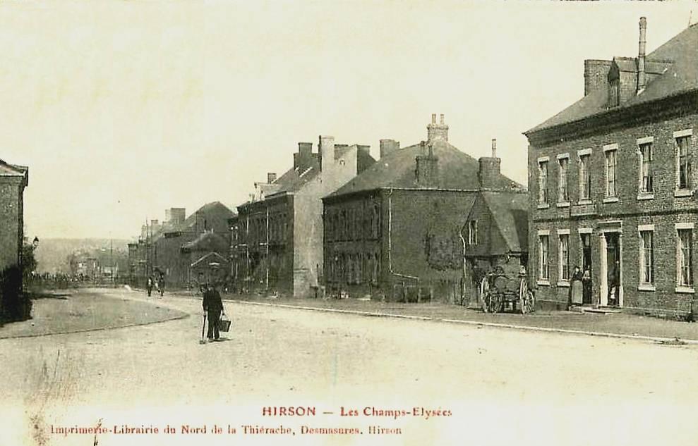 Hirson (Aisne) CPA la cité Champs Elysées