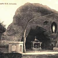 Hirson (Aisne) CPA la chapelle Notre-Dame de Lourdes