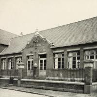 Hirson (Aisne) CPA l'école des Rouets
