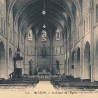 Hirson (Aisne) CPA l'église Notre-Dame-de-Lourdes