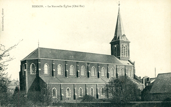 Hirson (Aisne) CPA la nouvelle église 