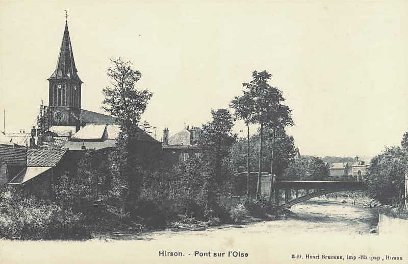 Hirson (Aisne) CPA l'église