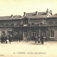 Hirson (Aisne) CPA la gare en 1930