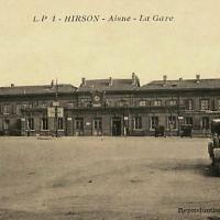 Hirson (Aisne) CPA la gare en 1934
