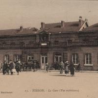 Hirson (Aisne) CPA la gare