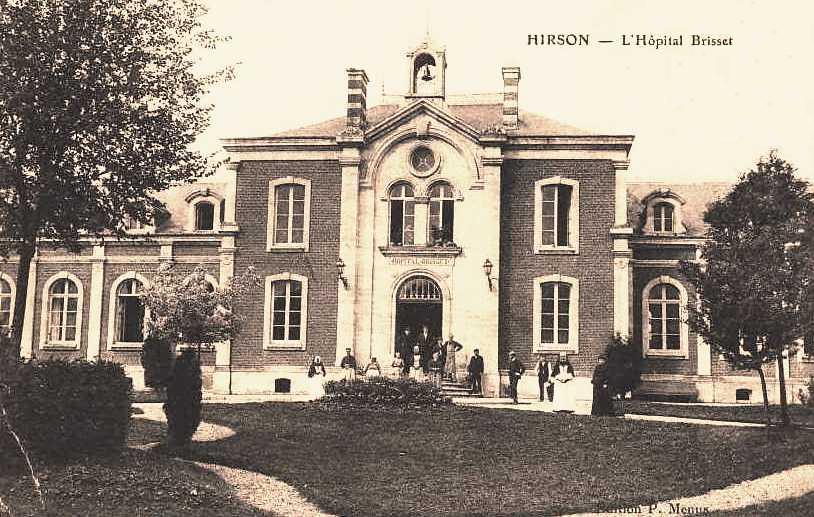 Hirson (Aisne) CPA l'hôpital Brisset