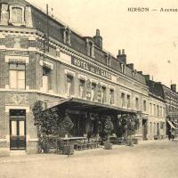 Hirson (Aisne) CPA l'hôtel de la Gare