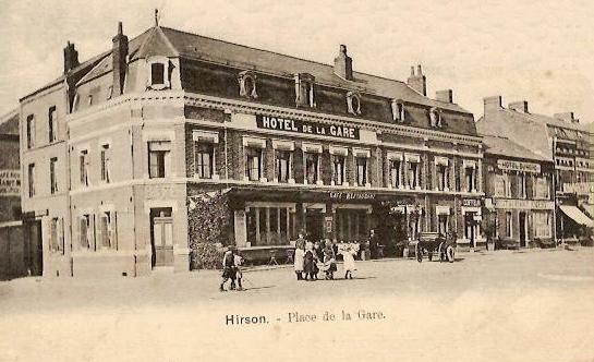 Hirson (Aisne) CPA l'hôtel de la Gare