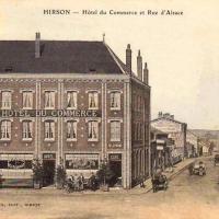 Hirson (Aisne) CPA l'hôtel du Commerce